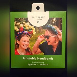 NIP Kate Spade New York x Target Limited Edition Inflatable Headbands